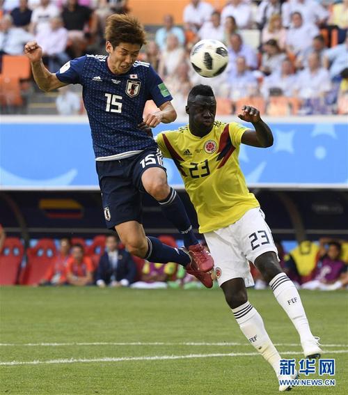 哥伦比亚日本任意球