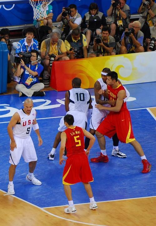 奥运会篮球中国vs美国2016