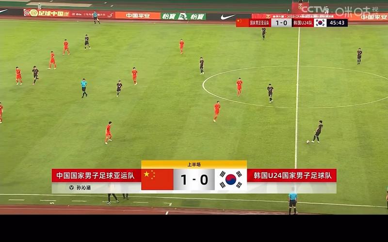 u20国足2:1韩国队